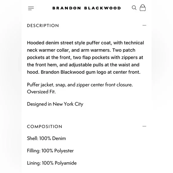 NWT! Brandon Blackwood - The Best Winter Coat - Picture 4 of 7